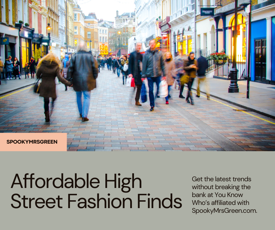 You Know Who’s: High Street Brands for less. Up to 70% off brands from major high street stores including Marks Spencer's, Dorothy Perkins, Oasis, Per Una, Wallis, Next, Topshop and Mothercare. Affiliated with SpookyMrsGreen.com mindful parenting and modern pagan lifestyle blog.