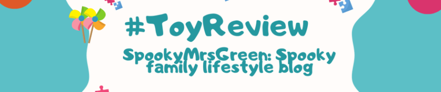 #ToyReview at SpookyMrsGreen.com spooky family lifestyle blog.