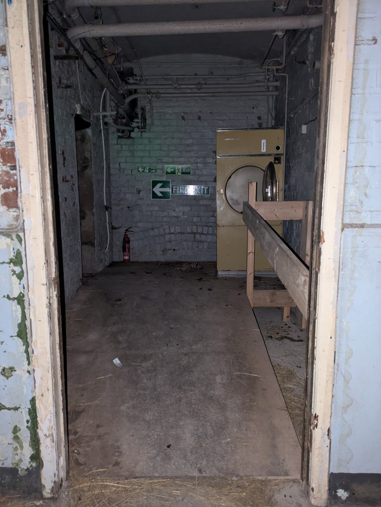 Image of a derelict hospital room at Newsham Park Haunted Hospital Ghost Hunt