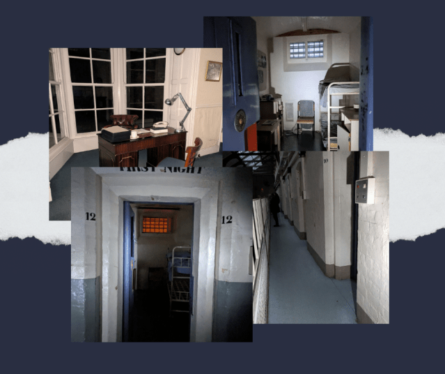 Image of Shrewsbury Prison Victorian prison building haunted prison. Witchy Wednesday at SpookyMrsGreen spooky family lifestyle blog.