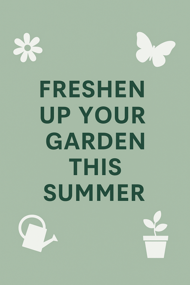 Freshen Up Your Garden This Summer at SpookyMrsGreen.com spooky family lifestyle blog.