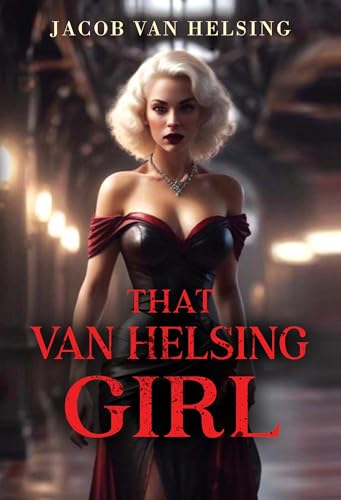 Book cover for That Van Helsing Girl by Jacob Van Helsing reviewed by paranormal author Catherine Green at SpookyMrsGreen spooky family lifestyle blog.
