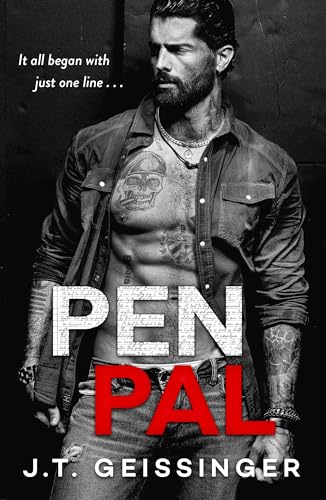 Book cover for Pen Pal by J.T. Geissinger reviewed by paranormal author Catherine Green at SpookyMrsGreen spooky family lifestyle blog.