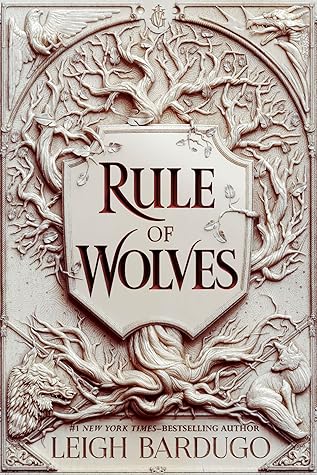 Book cover for Rule of Wolves by Leigh Bardugo reviewed by paranormal author Catherine Green at SpookyMrsGreen spooky family lifestyle blog.