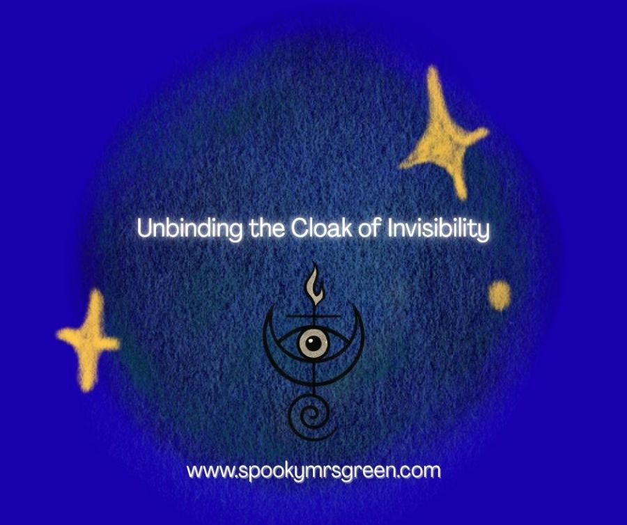 Spooky occult dark magic image of the Eye of Truth sigil created by SpookyMrsGreen. October dark moon magick new moon magic. Witchy Wednesday pagan family pagan mom at SpookyMrsGreen.com spooky family lifestyle blog.