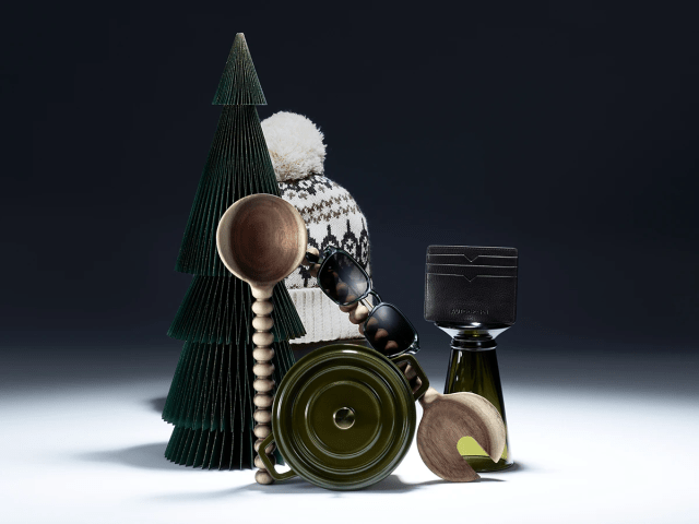 Stylish festive image of M & S Christmas gifts for him from Marks and Spencer Mummy Monday at SpookyMrsGreen.com spooky family lifestyle blog.