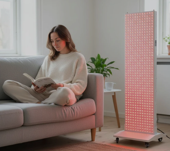 Stylish image promoting self care heat lamp Black Friday deals for Mummy Monday at SpookyMrsGreen.com spooky family lifestyle blog.