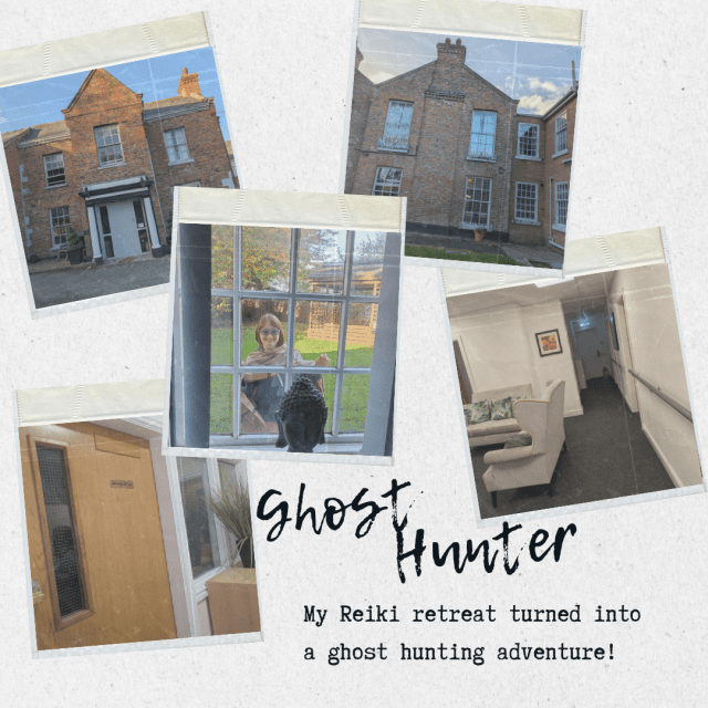 Spooky images of a former nursing home holiday home in North Wales. When a Reiki Retreat Turns into a Ghostly Adventure Witchy Wednesday pagan family pagan mom at SpookyMrsGreen.com spooky family lifestyle blog.