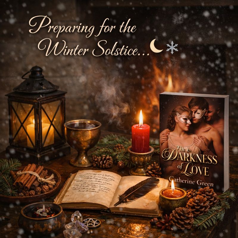Spooky occult dark magic image pagan Yule folklore legends dark tales ghost stories winter tales The Darkness of Love book by Catherine Green Witchy Wednesday pagan family pagan mom at SpookyMrsGreen.com spooky family lifestyle blog.