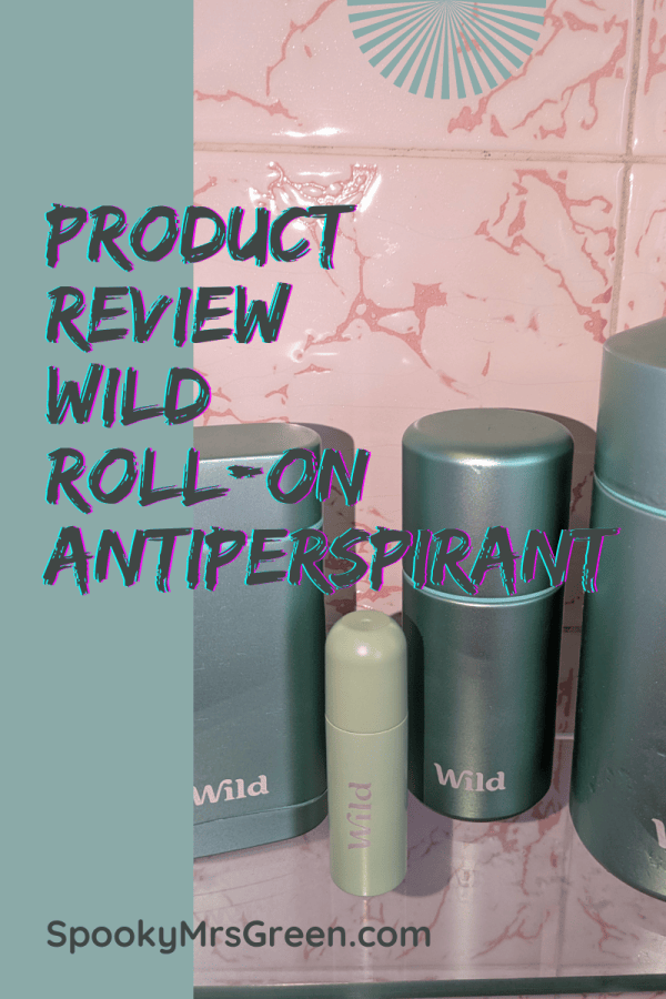 Image of Wild roll-on deodorant refill product review at SpookyMrsGreen.com.
